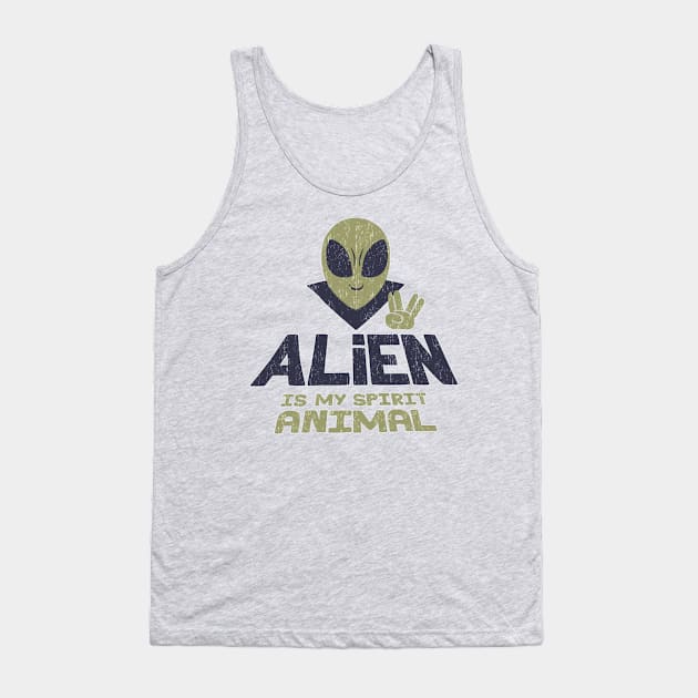 Alien Is My Animal Spirit Tank Top by Tobe_Fonseca